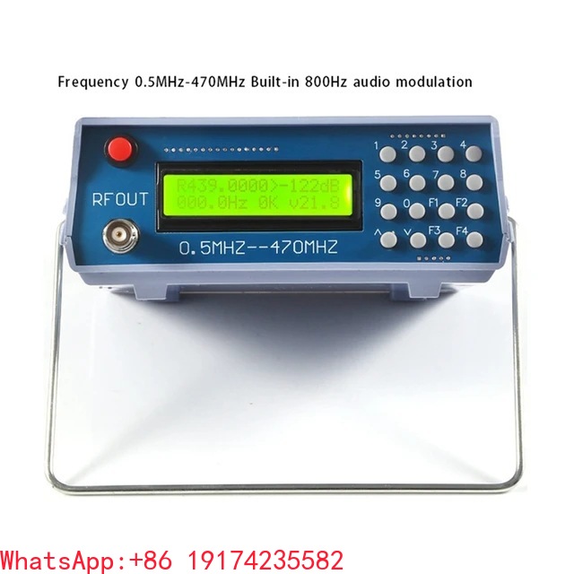 Generador de Señales RF de 0.5 - Rf Signal Generator 0.5Mhz To 470Mhz reseña y precio