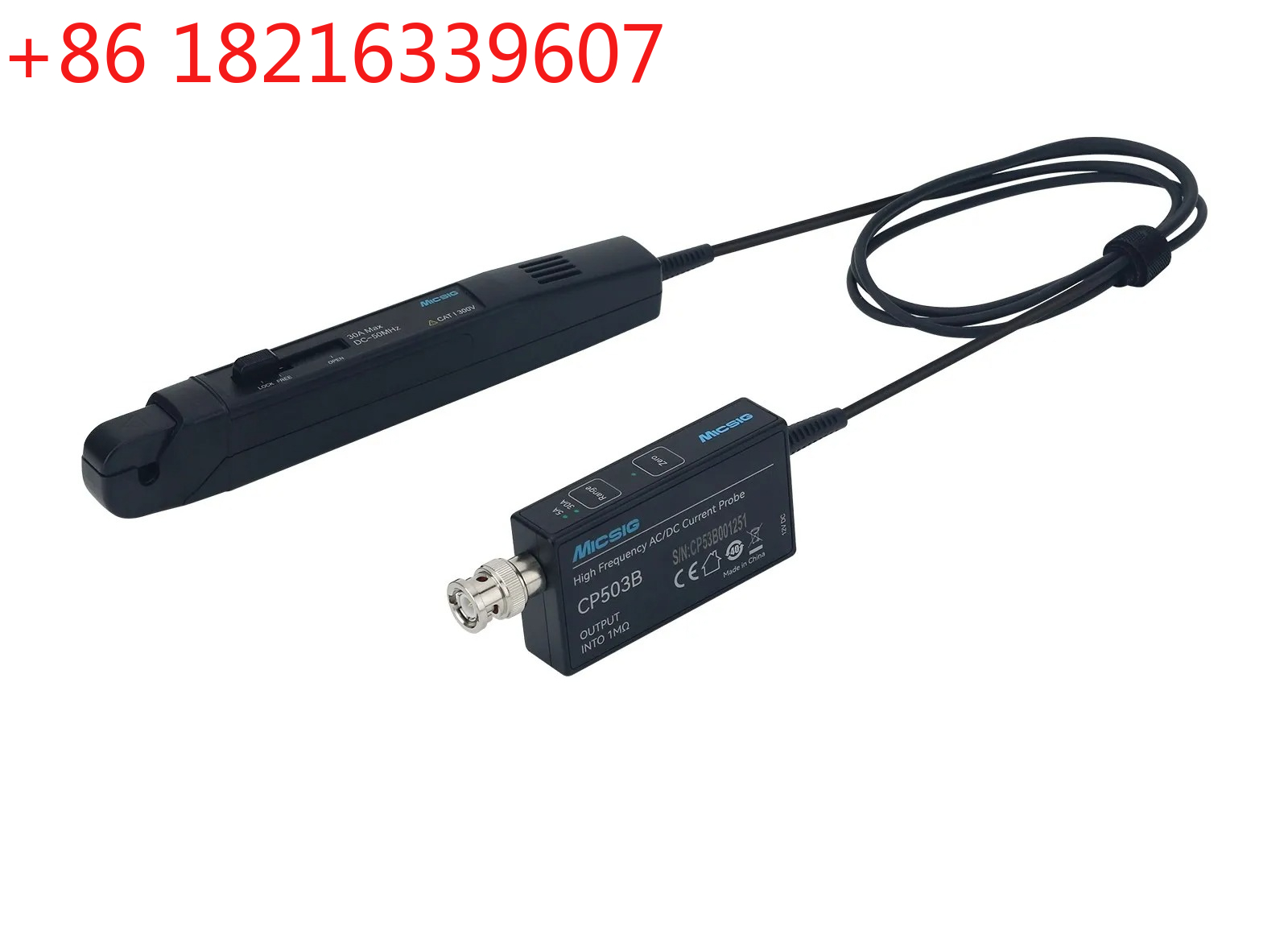 Sondas de Corriente CA/CC de A - Current Probe Ac Dc 50Mhz Oscilloscope reseña y precio